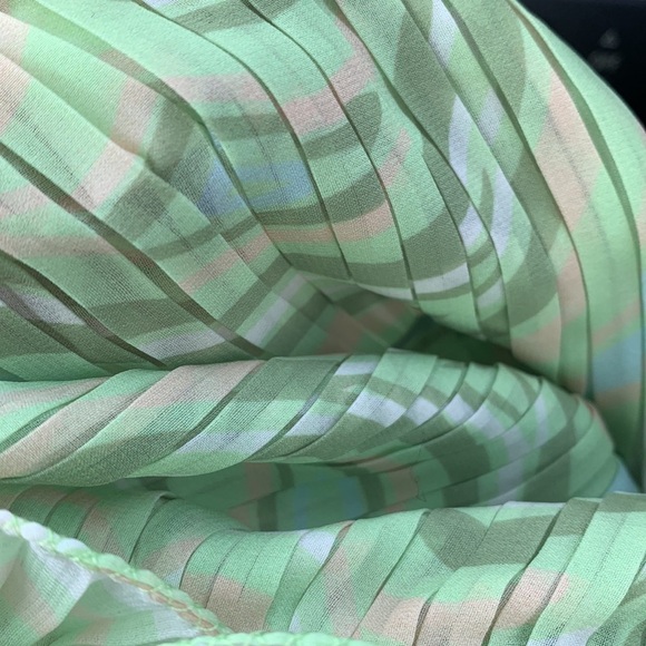 ronny kobo sanabelle  top in sage multi swirl print m new with tags - Picture 4 of 5